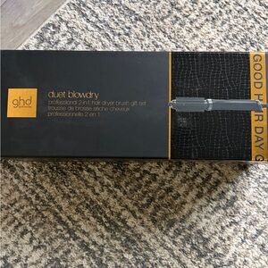 ghd Duet Blowdry Set in Black with Gold Accents - brand new!